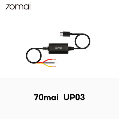 [only use M500 / A810] 70mai Parking Surveillance Cable UP03 บันทึก 24 ชั่วโมง for 70 MAI M500