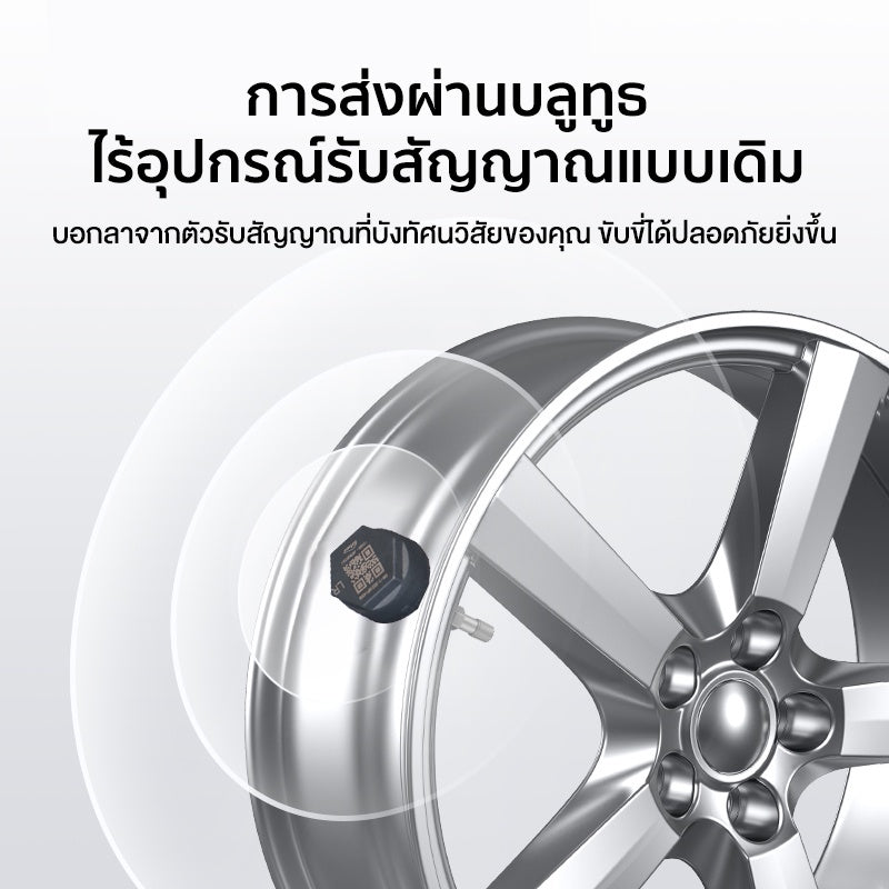 70mai Tire Pressure Mmnitor T04 For 70mai M500 Dash Cam เครื่องวัดลมยาง เหมาะสำหรับรุ่น70maiM500 เครื่องตรวจสอบแรงดัน