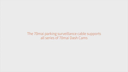 [use A500S/A200/A800S/M300/A400/Lite2] 70mai Parking Surveillance Cable UP02 บันทึก 24 ชั่วโมง for 70 MAI A500S